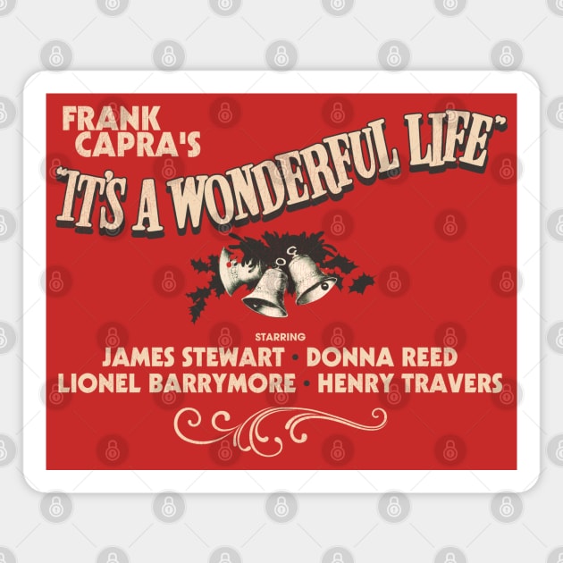 It's a Wonderful Life Title Screen Magnet by darklordpug